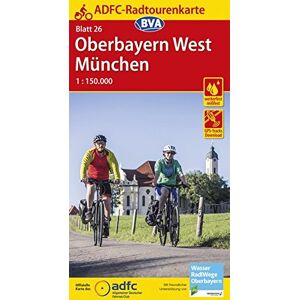 Allgemeiner Deutscher Fahrrad-Club e.V. (ADFC) - ADFC-Radtourenkarte 26 Oberbayern West / München 1:150.000, reiß- und wetterfest, GPS-Tracks Download (ADFC-Radtourenkarte 1:150000) - Preis vom 11.06.2026 05:43:19 h Allgemeiner Deutscher Fahrrad-Club e.V. (ADFC) - ADFC-Radtourenkarte 26 Oberbayern West / München 1:150.000, reiß- und wetterfest, GPS-Tracks Download (ADFC-Radtourenkarte 1:150000) - Preis vom 11.06.2026 05:43:19 h