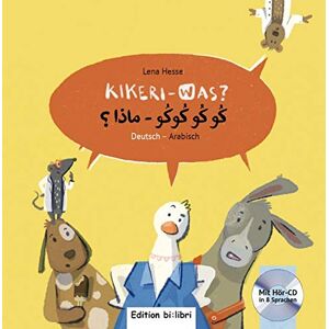 Lena Hesse - Kikeri – was?: Kinderbuch Deutsch-Arabisch mit Audio-CD in acht Sprachen - Preis vom 14.06.2026 05:24:48 h Lena Hesse - Kikeri – was?: Kinderbuch Deutsch-Arabisch mit Audio-CD in acht Sprachen - Preis vom 14.06.2026 05:24:48 h