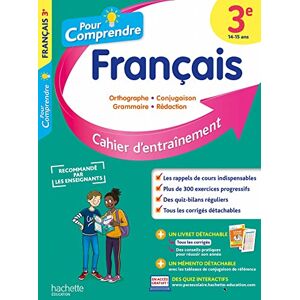 Isabelle Lisle - Pour comprendre tout le français 3e : cahier d'entraînement - Preis vom 14.06.2026 05:24:48 h Isabelle Lisle - Pour comprendre tout le français 3e : cahier d'entraînement - Preis vom 14.06.2026 05:24:48 h