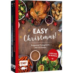 Donhauser, Rose Marie - Easy Christmas! Entspannte Festtagsküche mit 2–6 Zutaten: Doppelter Weihnachtsgenuss: 2 Bücher im Bundle – 50 Rezepte: Kürbissuppe mit Kokos, Rinderrouladen, Bratäpfel mit Zimtsahne und mehr - Preis vom 14.06.2026 05:24:48 h Donhauser, Rose Marie - Easy Christmas! Entspannte Festtagsküche mit 2–6 Zutaten: Doppelter Weihnachtsgenuss: 2 Bücher im Bundle – 50 Rezepte: Kürbissuppe mit Kokos, Rinderrouladen, Bratäpfel mit Zimtsahne und mehr - Preis vom 14.06.2026 05:24:48 h