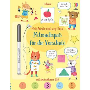 Holly Bathie - Mein Wisch-und-weg-Buch: Mitmachspaß für die Vorschule - Preis vom 14.06.2026 05:24:48 h Holly Bathie - Mein Wisch-und-weg-Buch: Mitmachspaß für die Vorschule - Preis vom 14.06.2026 05:24:48 h