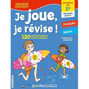 Aurore Meyer - Je joue, je révise ! : je rentre en 5e, révisions de la 6e : 120 activités ludiques et bienveillantes - Preis vom 14.06.2026 05:24:48 h Aurore Meyer - Je joue, je révise ! : je rentre en 5e, révisions de la 6e : 120 activités ludiques et bienveillantes - Preis vom 14.06.2026 05:24:48 h
