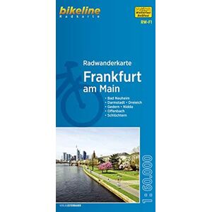 Esterbauer Verlag - Radwanderkarte Frankfurt am Main: Bad Nauheim - Dreieich - Gedern - Nidda - Offenbach - Schlüchtern, 1:60.000, wetterfest/reißfest, GPS-tauglich mit UTM-Netz (bikeline Radwanderkarte) - Preis vom 14.06.2026 05:24:48 h Esterbauer Verlag - Radwanderkarte Frankfurt am Main: Bad Nauheim - Dreieich - Gedern - Nidda - Offenbach - Schlüchtern, 1:60.000, wetterfest/reißfest, GPS-tauglich mit UTM-Netz (bikeline Radwanderkarte) - Preis vom 14.06.2026 05:24:48 h
