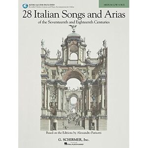 Alessandro Parisotti - 28 Italian Songs and Arias of the 17th and 18th Centuries - (Book and Online-Audio) - Preis vom 14.06.2026 05:24:48 h Alessandro Parisotti - 28 Italian Songs and Arias of the 17th and 18th Centuries - (Book and Online-Audio) - Preis vom 14.06.2026 05:24:48 h