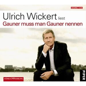 Ulrich Wickert - Gauner muß man Gauner nennen. 4 CDs - Preis vom 15.06.2026 05:30:30 h Ulrich Wickert - Gauner muß man Gauner nennen. 4 CDs - Preis vom 15.06.2026 05:30:30 h
