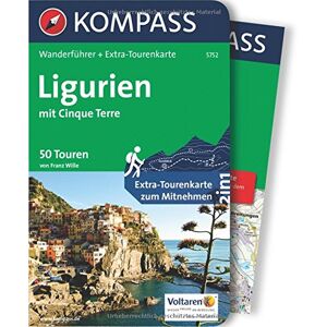 Franz Wille - Ligurien mit Cinque Terre: Wanderführer mit Extra-Tourenkarte 1:50.000, 50 Touren, GPX-Daten zum Download. (KOMPASS-Wanderführer, Band 5752) - Preis vom 12.06.2026 05:40:31 h Franz Wille - Ligurien mit Cinque Terre: Wanderführer mit Extra-Tourenkarte 1:50.000, 50 Touren, GPX-Daten zum Download. (KOMPASS-Wanderführer, Band 5752) - Preis vom 12.06.2026 05:40:31 h