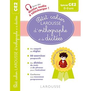André Vulin - Petit cahier Larousse d'orthographe et de dictées spécial CE2 : 8-9 ans - Preis vom 11.06.2026 05:43:19 h André Vulin - Petit cahier Larousse d'orthographe et de dictées spécial CE2 : 8-9 ans - Preis vom 11.06.2026 05:43:19 h
