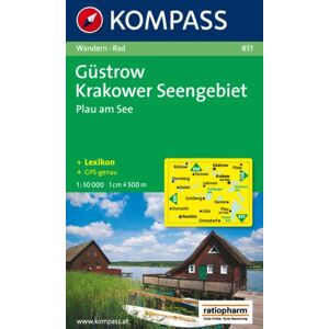 Güstrow - Krakower Seengebiet - Plau am See: Wanderkarte mit Radrouten und Kurzführer. GPS-genau. 1:50000 - Preis vom 13.06.2026 05:28:29 h Güstrow - Krakower Seengebiet - Plau am See: Wanderkarte mit Radrouten und Kurzführer. GPS-genau. 1:50000 - Preis vom 13.06.2026 05:28:29 h