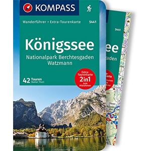 Walter Theil - KOMPASS Wanderführer Königssee, Nationalpark Berchtesgaden, Watzmann: Wanderführer mit Extra-Tourenkarte 1:35.000, 42 Touren, GPX-Daten zum Download. - Preis vom 12.06.2026 05:40:31 h Walter Theil - KOMPASS Wanderführer Königssee, Nationalpark Berchtesgaden, Watzmann: Wanderführer mit Extra-Tourenkarte 1:35.000, 42 Touren, GPX-Daten zum Download. - Preis vom 12.06.2026 05:40:31 h