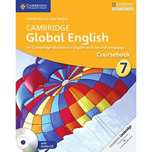 Chris Barker - Cambridge Global English Stage 7 Coursebook with Audio CD: for Cambridge Secondary 1 English as a Second Language - Preis vom 15.06.2026 05:30:30 h Chris Barker - Cambridge Global English Stage 7 Coursebook with Audio CD: for Cambridge Secondary 1 English as a Second Language - Preis vom 15.06.2026 05:30:30 h