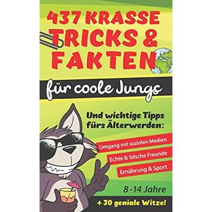 Becker 437 Krasse Tricks & Fakten für coole Jungs! Und wichtige Tipps fürs Älterwerden: Umgang mit sozialen Medien, echte & falsche Freunde, Ernährung & Sport: Geschenk für Jungen, Pubertät + Bonus: 30 Witze - Preis vom 11.06.2026 05:43:19 h Becker 437 Krasse Tricks & Fakten für coole Jungs! Und wichtige Tipps fürs Älterwerden: Umgang mit sozialen Medien, echte & falsche Freunde, Ernährung & Sport: Geschenk für Jungen, Pubertät + Bonus: 30 Witze - Preis vom 11.06.2026 05:43:19 h