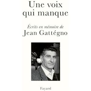 Marc Une voix qui manque : mélanges en l'honneur de Jean Gattégno - Preis vom 16.06.2026 05:30:18 h Marc Une voix qui manque : mélanges en l'honneur de Jean Gattégno - Preis vom 16.06.2026 05:30:18 h