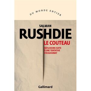 Salman Rushdie - Le couteau : réflexions suite à une tentative d'assassinat - Preis vom 14.06.2026 05:24:48 h Salman Rushdie - Le couteau : réflexions suite à une tentative d'assassinat - Preis vom 14.06.2026 05:24:48 h