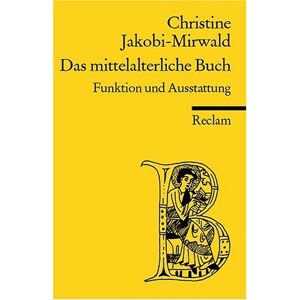 Christine Jakobi-Mirwald - Das mittelalterliche Buch - Preis vom 15.06.2026 05:30:30 h Christine Jakobi-Mirwald - Das mittelalterliche Buch - Preis vom 15.06.2026 05:30:30 h