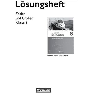 Udo Wennekers - Zahlen und Größen - Nordrhein-Westfalen Kernlehrpläne - Ausgabe 2013: 8. Schuljahr - Lösungen zum Schülerbuch - Preis vom 14.06.2026 05:24:48 h Udo Wennekers - Zahlen und Größen - Nordrhein-Westfalen Kernlehrpläne - Ausgabe 2013: 8. Schuljahr - Lösungen zum Schülerbuch - Preis vom 14.06.2026 05:24:48 h