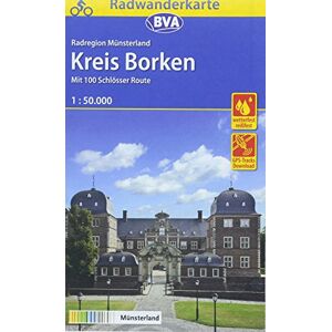 BVA Bielefelder Verlag GmbH & Co. KG - Radwanderkarte BVA Radregion Münsterland Kreis Borken mit 100 Schlösser Route 1:50.000, reiß- und wetterfest, GPS-Tracks Download (Radwanderkarte 1:50.000) - Preis vom 11.06.2026 05:43:19 h BVA Bielefelder Verlag GmbH & Co. KG - Radwanderkarte BVA Radregion Münsterland Kreis Borken mit 100 Schlösser Route 1:50.000, reiß- und wetterfest, GPS-Tracks Download (Radwanderkarte 1:50.000) - Preis vom 11.06.2026 05:43:19 h