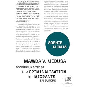 Sophie Klimis - Mawda v. Médusa : donner un visage à la criminalisation des migrants en Europe - Preis vom 14.06.2026 05:24:48 h Sophie Klimis - Mawda v. Médusa : donner un visage à la criminalisation des migrants en Europe - Preis vom 14.06.2026 05:24:48 h