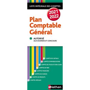 Nathan - Plan comptable général 2021-2022 : liste intégrale des comptes : autorisé aux examens et concours - Preis vom 14.06.2026 05:24:48 h Nathan - Plan comptable général 2021-2022 : liste intégrale des comptes : autorisé aux examens et concours - Preis vom 14.06.2026 05:24:48 h
