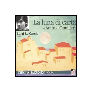 Andrea Camilleri - La luna di carta letto da Luigi Lo Cascio. Audiolibro. CD Audio formato MP3. Ediz. ridotta - Preis vom 16.06.2026 05:30:18 h Andrea Camilleri - La luna di carta letto da Luigi Lo Cascio. Audiolibro. CD Audio formato MP3. Ediz. ridotta - Preis vom 16.06.2026 05:30:18 h