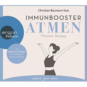 Rampp, Dr. med. Thomas - Immunbooster Atmen: Mit praktischen Übungen die Heilkraft des Atems entdecken - Preis vom 14.06.2026 05:24:48 h Rampp, Dr. med. Thomas - Immunbooster Atmen: Mit praktischen Übungen die Heilkraft des Atems entdecken - Preis vom 14.06.2026 05:24:48 h