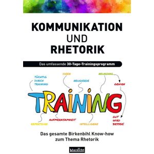 Vera F. Birkenbihl - Kommunikation und Rhetorik: Das umfassende 30-Tage-Trainingsprogramm - Preis vom 16.06.2026 05:30:18 h Vera F. Birkenbihl - Kommunikation und Rhetorik: Das umfassende 30-Tage-Trainingsprogramm - Preis vom 16.06.2026 05:30:18 h