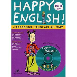 Katy Najac - Happy english ! : J'apprends l'anglais au CM2 (1CD audio) - Preis vom 14.06.2026 05:24:48 h Katy Najac - Happy english ! : J'apprends l'anglais au CM2 (1CD audio) - Preis vom 14.06.2026 05:24:48 h