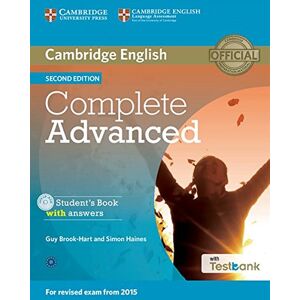 Hart Testbank Complete Advanced Second edition: Student's Book with answers with CD-ROM with Testbank - Preis vom 12.06.2026 05:40:31 h Hart Testbank Complete Advanced Second edition: Student's Book with answers with CD-ROM with Testbank - Preis vom 12.06.2026 05:40:31 h