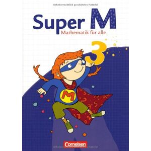 Gudrun Hütten - Super M - Mathematik für alle: 3. Schuljahr - Schülerbuch mit Kartonbeilagen - Preis vom 13.06.2026 05:28:29 h Gudrun Hütten - Super M - Mathematik für alle: 3. Schuljahr - Schülerbuch mit Kartonbeilagen - Preis vom 13.06.2026 05:28:29 h