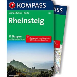 Harnach, Falco und Klaus - Rheinsteig: Wanderführer mit Extra-Tourenkarte, 17 Etappen, GPX-Daten zum Download (KOMPASS-Wanderführer, Band 5223) - Preis vom 14.06.2026 05:24:48 h Harnach, Falco und Klaus - Rheinsteig: Wanderführer mit Extra-Tourenkarte, 17 Etappen, GPX-Daten zum Download (KOMPASS-Wanderführer, Band 5223) - Preis vom 14.06.2026 05:24:48 h