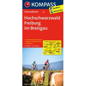 KOMPASS-Karten GmbH - Hochschwarzwald - Freiburg im Breisgau: Fahrradkarte. GPS-genau. 1:70000 (KOMPASS-Fahrradkarten Deutschland) - Preis vom 14.06.2026 05:24:48 h KOMPASS-Karten GmbH - Hochschwarzwald - Freiburg im Breisgau: Fahrradkarte. GPS-genau. 1:70000 (KOMPASS-Fahrradkarten Deutschland) - Preis vom 14.06.2026 05:24:48 h