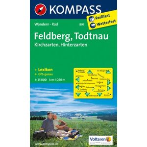 Feldberg - Todtnau - Kirchzarten - Hinterzarten 1 :25 000: Wanderkarte mit KOMPASS-Lexikon und Radwegen. GPS-genau - Preis vom 15.06.2026 05:30:30 h Feldberg - Todtnau - Kirchzarten - Hinterzarten 1 :25 000: Wanderkarte mit KOMPASS-Lexikon und Radwegen. GPS-genau - Preis vom 15.06.2026 05:30:30 h