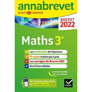 Bernard Demeillers - Maths 3e : brevet 2022 - Preis vom 13.06.2026 05:28:29 h Bernard Demeillers - Maths 3e : brevet 2022 - Preis vom 13.06.2026 05:28:29 h