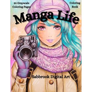 ART Manga Life: 30 Grayscale coloring pages - Preis vom 10.06.2026 05:35:22 h ART Manga Life: 30 Grayscale coloring pages - Preis vom 10.06.2026 05:35:22 h