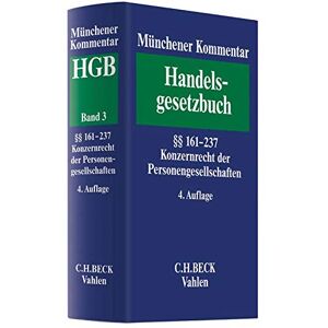 Karsten Schmidt - Münchener Kommentar zum Handelsgesetzbuch Band 3: Zweites Buch. Handelsgesellschaften und stille Gesellschaft. Zweiter Abschnitt. ... Konzernrecht der Personengesellschaften - Preis vom 15.06.2026 05:30:30 h Karsten Schmidt - Münchener Kommentar zum Handelsgesetzbuch Band 3: Zweites Buch. Handelsgesellschaften und stille Gesellschaft. Zweiter Abschnitt. ... Konzernrecht der Personengesellschaften - Preis vom 15.06.2026 05:30:30 h