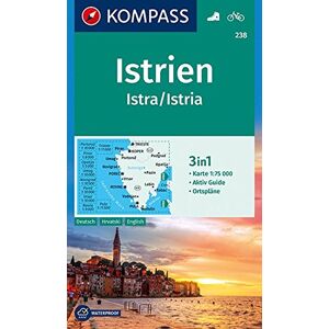 KOMPASS-Karten GmbH - Istrien, Istra, Istria: 3in1 Wanderkarte 1:75000 mit Aktiv Guide und Ortsplänen. Fahrradfahren. (KOMPASS-Wanderkarten, Band 238) - Preis vom 12.06.2026 05:40:31 h KOMPASS-Karten GmbH - Istrien, Istra, Istria: 3in1 Wanderkarte 1:75000 mit Aktiv Guide und Ortsplänen. Fahrradfahren. (KOMPASS-Wanderkarten, Band 238) - Preis vom 12.06.2026 05:40:31 h