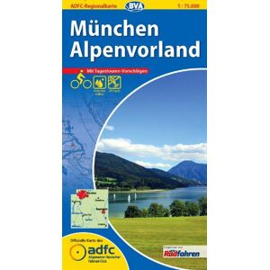 ADFC-Regionalkarte München Alpenvorland mit Tagestouren-Vorschlägen, 1:75.000, reiß- und wetterfest, GPS-Tracks Download - Preis vom 14.06.2026 05:24:48 h ADFC-Regionalkarte München Alpenvorland mit Tagestouren-Vorschlägen, 1:75.000, reiß- und wetterfest, GPS-Tracks Download - Preis vom 14.06.2026 05:24:48 h