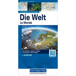 Hallwag Kümmerly+Frey AG - Die Welt, physikalisch, 1:30 Mio. (Kümmerly+Frey Welt- und Kontinentkarten) - Preis vom 13.06.2026 05:28:29 h Hallwag Kümmerly+Frey AG - Die Welt, physikalisch, 1:30 Mio. (Kümmerly+Frey Welt- und Kontinentkarten) - Preis vom 13.06.2026 05:28:29 h