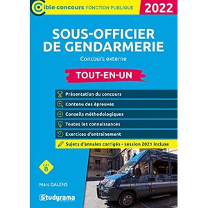 Marc Sous-officier de gendarmerie : concours externe, cat. B : tout-en-un, 2022 - Preis vom 15.06.2026 05:30:30 h Marc Sous-officier de gendarmerie : concours externe, cat. B : tout-en-un, 2022 - Preis vom 15.06.2026 05:30:30 h