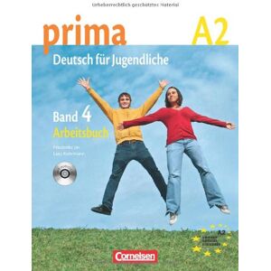 Jin, Dr. Friederike - Prima - Deutsch für Jugendliche - Aktuelle Ausgabe: A2: Band 4 - Arbeitsbuch mit Audio-CD - Preis vom 16.06.2026 05:30:18 h Jin, Dr. Friederike - Prima - Deutsch für Jugendliche - Aktuelle Ausgabe: A2: Band 4 - Arbeitsbuch mit Audio-CD - Preis vom 16.06.2026 05:30:18 h