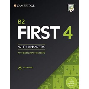 B2 First 4. Student's Book with Answers with Audio with Resource Bank: Authentic Practice Tests (Fce Practice Tests) - Preis vom 14.06.2026 05:24:48 h B2 First 4. Student's Book with Answers with Audio with Resource Bank: Authentic Practice Tests (Fce Practice Tests) - Preis vom 14.06.2026 05:24:48 h