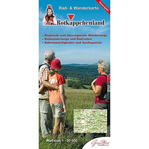 KKV Kartographische Kommunale Verlagsgesellschaft mbH - Rotkäppchenland: Rad- und Wanderkarte im Maßstab 1:50 000 - Preis vom 13.06.2026 05:28:29 h KKV Kartographische Kommunale Verlagsgesellschaft mbH - Rotkäppchenland: Rad- und Wanderkarte im Maßstab 1:50 000 - Preis vom 13.06.2026 05:28:29 h