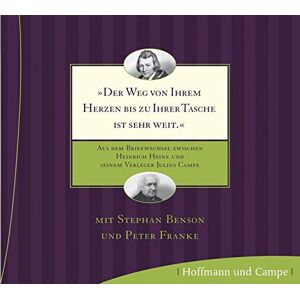 Heinrich Heine - Der Weg von Ihrem Herzen bis zu Ihrer Tasche ist sehr weit.: Aus dem Briefwechsel zwischen Heinrich Heine und seinem Verleger Julius Campe - Preis vom 15.06.2026 05:30:30 h Heinrich Heine - Der Weg von Ihrem Herzen bis zu Ihrer Tasche ist sehr weit.: Aus dem Briefwechsel zwischen Heinrich Heine und seinem Verleger Julius Campe - Preis vom 15.06.2026 05:30:30 h