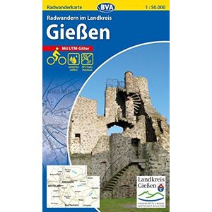 BVA Bielefelder Verlag GmbH & Co. KG - Radwanderkarte BVA Radwandern im Landkreis Gießen 1:50.000, reiß- und wetterfest, GPS-Tracks Download (Radwanderkarte 1:50.000) - Preis vom 15.06.2026 05:30:30 h BVA Bielefelder Verlag GmbH & Co. KG - Radwanderkarte BVA Radwandern im Landkreis Gießen 1:50.000, reiß- und wetterfest, GPS-Tracks Download (Radwanderkarte 1:50.000) - Preis vom 15.06.2026 05:30:30 h