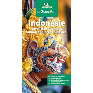 Michelin Indonésie : Java, Bali, Lombok, Sumatra, Flores, Sulawesi - Preis vom 15.06.2026 05:30:30 h Michelin Indonésie : Java, Bali, Lombok, Sumatra, Flores, Sulawesi - Preis vom 15.06.2026 05:30:30 h