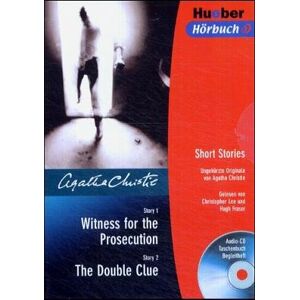 Agatha Christie - Witness for the Prosecution / The Double Clue. CD und Buch. Short Stories. - Preis vom 12.06.2026 05:40:31 h Agatha Christie - Witness for the Prosecution / The Double Clue. CD und Buch. Short Stories. - Preis vom 12.06.2026 05:40:31 h