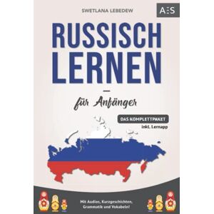 Swetlana Lebedew - Russisch lernen für Anfänger: Russisch mit Leichtigkeit verstehen und fließend sprechen lernen! (Das Komplettpaket mit Audios, Kurzgeschichten, Grammatik und Vokabeln) - Preis vom 14.06.2026 05:24:48 h Swetlana Lebedew - Russisch lernen für Anfänger: Russisch mit Leichtigkeit verstehen und fließend sprechen lernen! (Das Komplettpaket mit Audios, Kurzgeschichten, Grammatik und Vokabeln) - Preis vom 14.06.2026 05:24:48 h