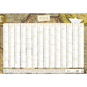 Korsch Verlag - Wandtimer Old Map 2022: 14 Monate (Dezember 2021 - Januar 2023) / Ferientermine und Feiertage / 68 x 47 cm - Preis vom 12.06.2026 05:40:31 h Korsch Verlag - Wandtimer Old Map 2022: 14 Monate (Dezember 2021 - Januar 2023) / Ferientermine und Feiertage / 68 x 47 cm - Preis vom 12.06.2026 05:40:31 h