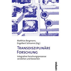 Bergmann Transdisziplinäre Forschung: Integrative Forschungsprozesse verstehen und bewerten - Preis vom 13.06.2026 05:28:29 h Bergmann Transdisziplinäre Forschung: Integrative Forschungsprozesse verstehen und bewerten - Preis vom 13.06.2026 05:28:29 h