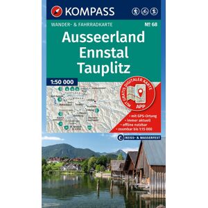 KOMPASS Wanderkarte 68 Ausseerland, Ennstal, Tauplitz 1:50.000: Wander- und Fahrradkarte in einem - inklusive Offline-Verwendung in der KOMPASS-App. Wander-& Radwege. Skitouren. Langlaufen. Reiten. - Preis vom 14.06.2026 05:24:48 h KOMPASS Wanderkarte 68 Ausseerland, Ennstal, Tauplitz 1:50.000: Wander- und Fahrradkarte in einem - inklusive Offline-Verwendung in der KOMPASS-App. Wander-& Radwege. Skitouren. Langlaufen. Reiten. - Preis vom 14.06.2026 05:24:48 h
