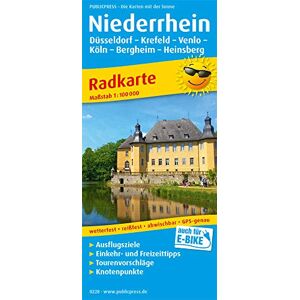 Niederrhein, Düsseldorf - Krefeld - Venlo - Köln - Bergheim - Heinsberg: Radkarte mit Ausflugszielen, Einkehr- & Freizeittipps, wetterfest, reissfest, abwischbar, GPS-genau. 1:100000 (Radkarte / RK) - Preis vom 14.06.2026 05:24:48 h Niederrhein, Düsseldorf - Krefeld - Venlo - Köln - Bergheim - Heinsberg: Radkarte mit Ausflugszielen, Einkehr- & Freizeittipps, wetterfest, reissfest, abwischbar, GPS-genau. 1:100000 (Radkarte / RK) - Preis vom 14.06.2026 05:24:48 h